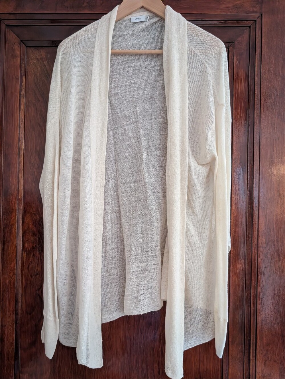 Vince Lightweight off-white Cardigan